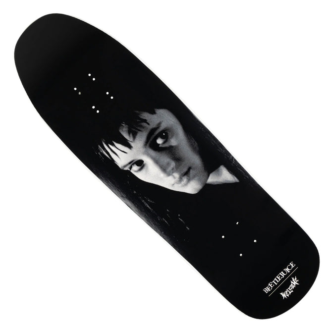 Welcome Skateboards Beetlejuice Lydia On Gaia Shaped Deck
