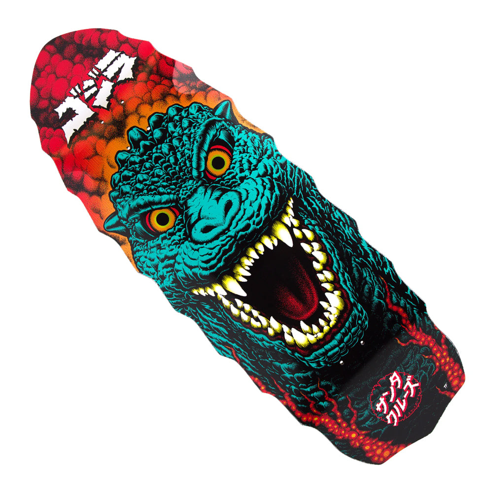 新品Santa Cruz ゴジラ デストロイヤー デッキ 11.0x32.0 SANTA CRUZ X GODZILLA DESTROYER DECK 11