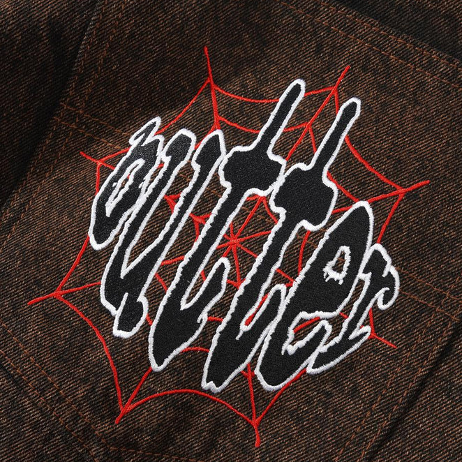 Butter Goods Spider Denim Shorts