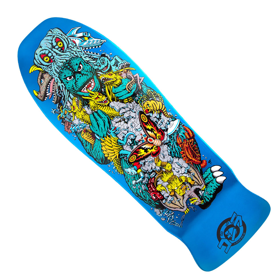 Santa Cruz Godzilla Kaiju Roskopp Shaped Deck — Skatepark of Tampa