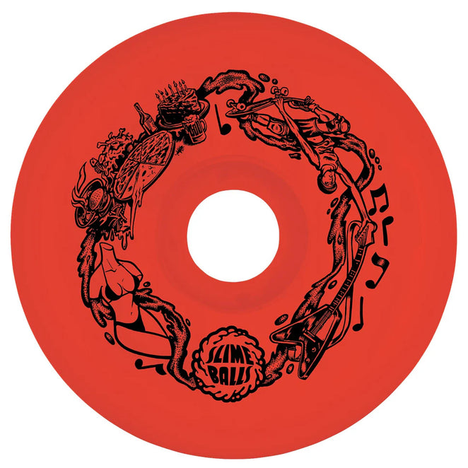 Santa Cruz Slime Balls Big Balls 97a Wheels