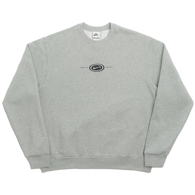 Nike SB Eric Koston Fleece Skate Crew Dark Grey Heather Sweater