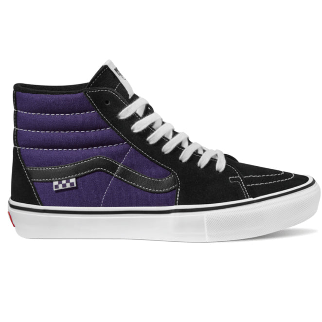 Vans Skate Sk8-Hi Purple Black Shoes