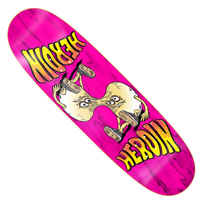Heroin Skateboards Merged Egg Deck