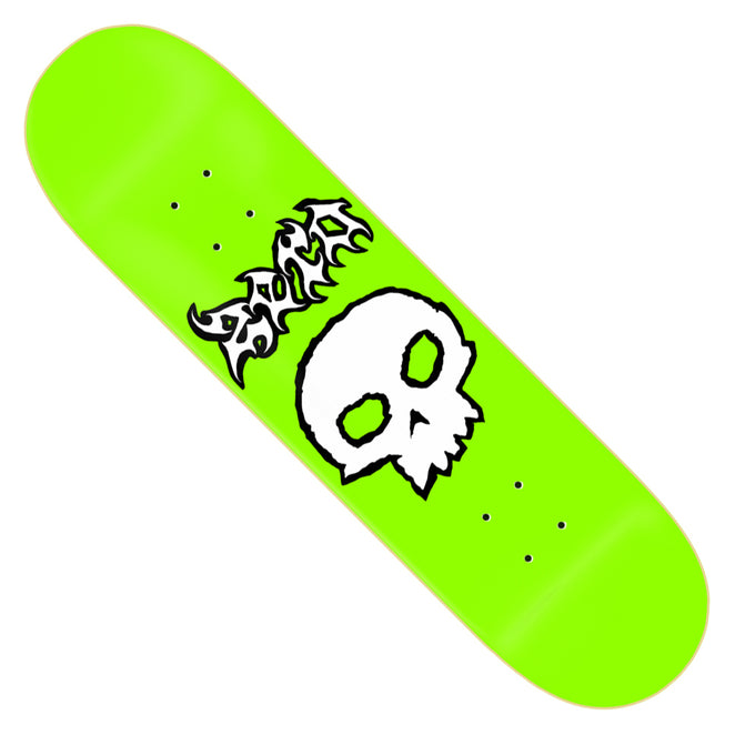 Zero Metal Single Skull Screen Printed Deck