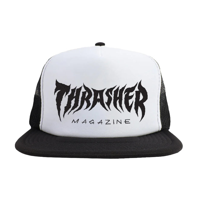 Thrasher Magazine Metal Trucker Hat
