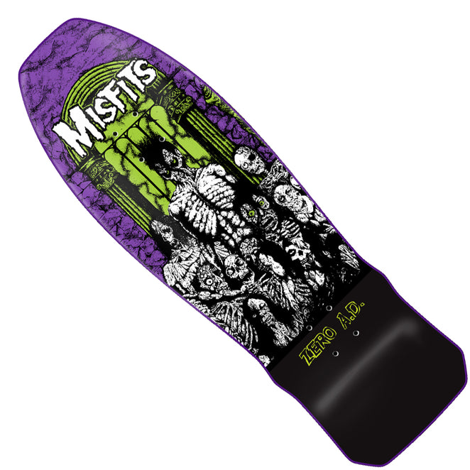 Zero Zero x Misfits Zero A.D. Shaped Deck