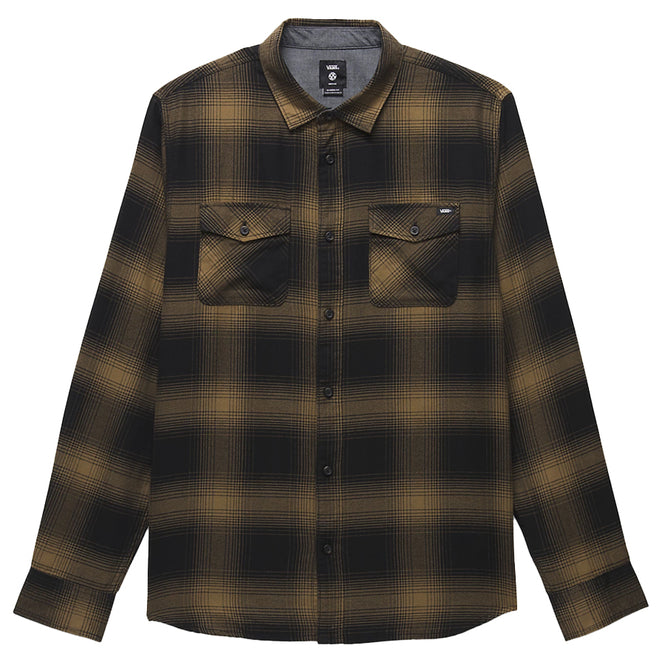Vans Monterey Long Sleeve Button-Up Flannel Shirt