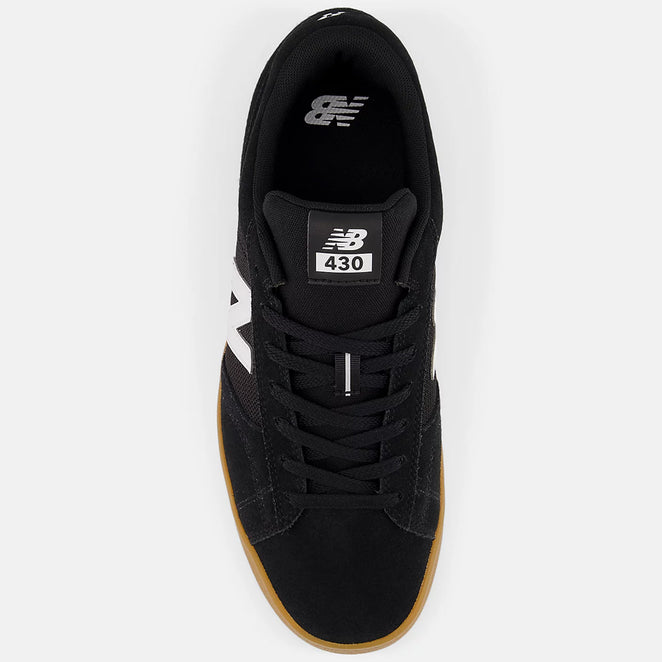 New Balance Numeric 430 Black Gum Shoes