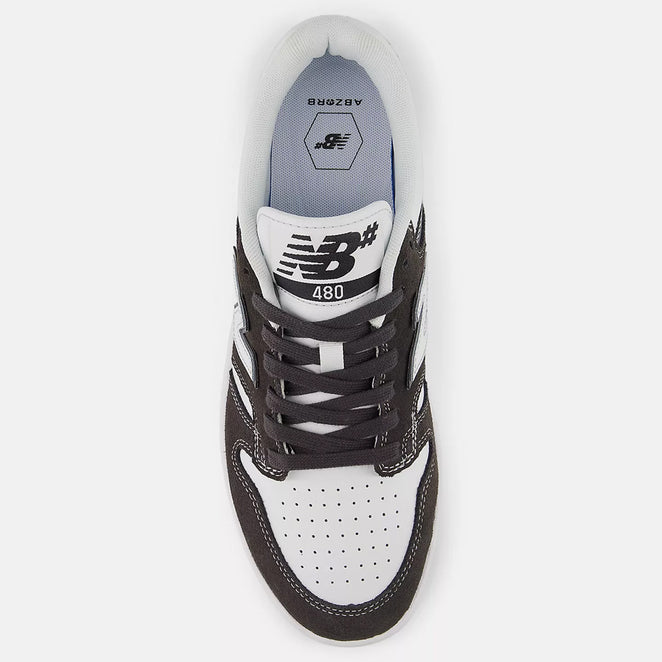 New Balance Numeric 480 Black Cement White Shoes