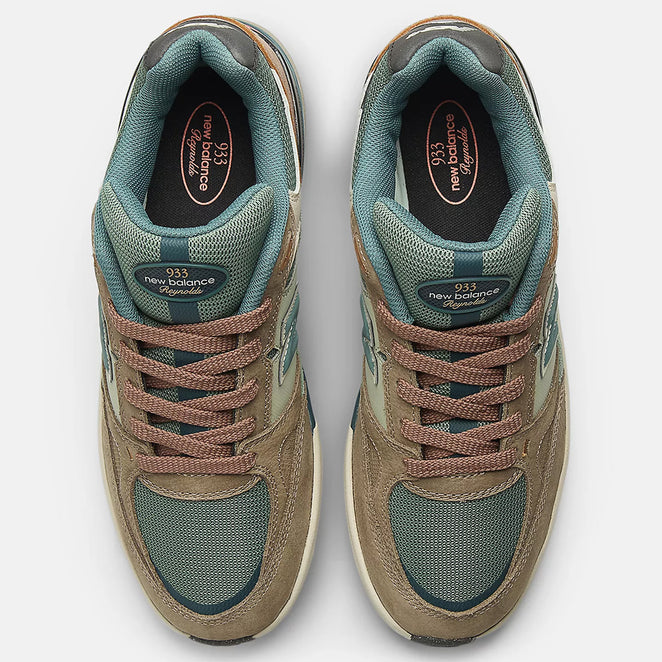 New Balance Numeric Andrew Reynolds 933 Mushroom Shoes