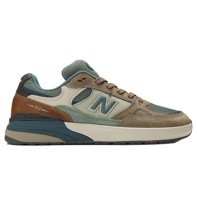 New Balance Numeric Andrew Reynolds 933 Mushroom Shoes