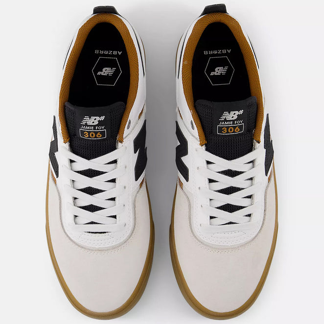 New Balance Numeric Jamie Foy 306 Sea Salt Gum Shoes