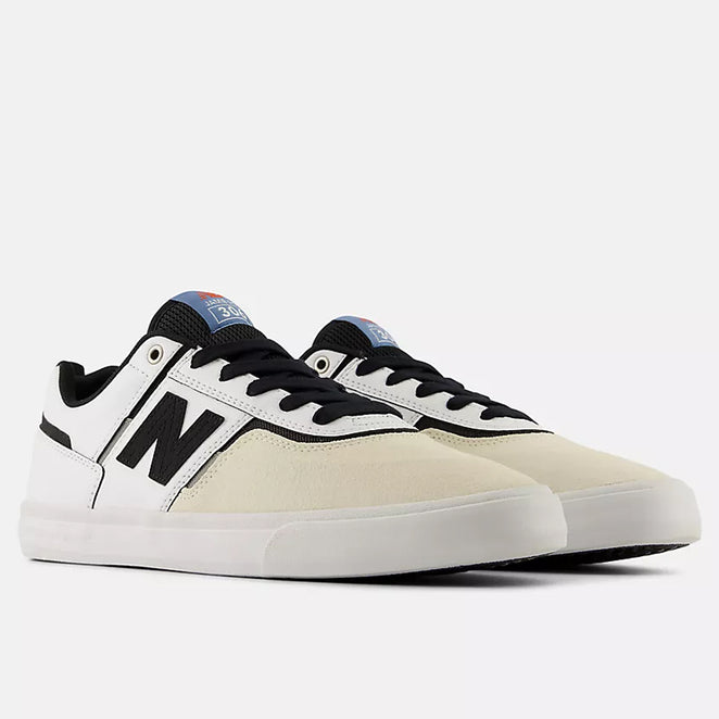 New Balance Numeric Jamie Foy 306 White Black Shoes