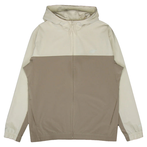New Balance Numeric Full Zip Woven Arid Stone Jacket
