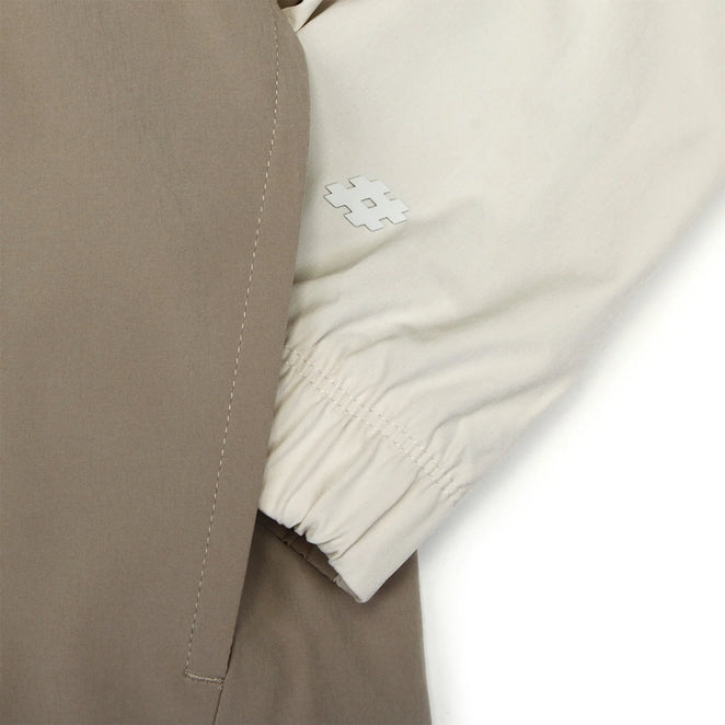 New Balance Numeric Full Zip Woven Arid Stone Jacket