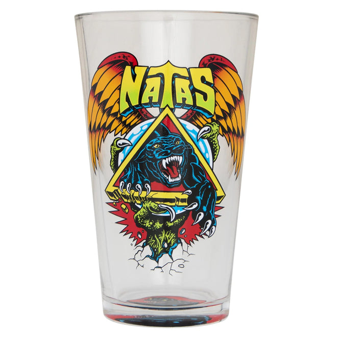 Santa Cruz Natas SC Panther Pint Glass