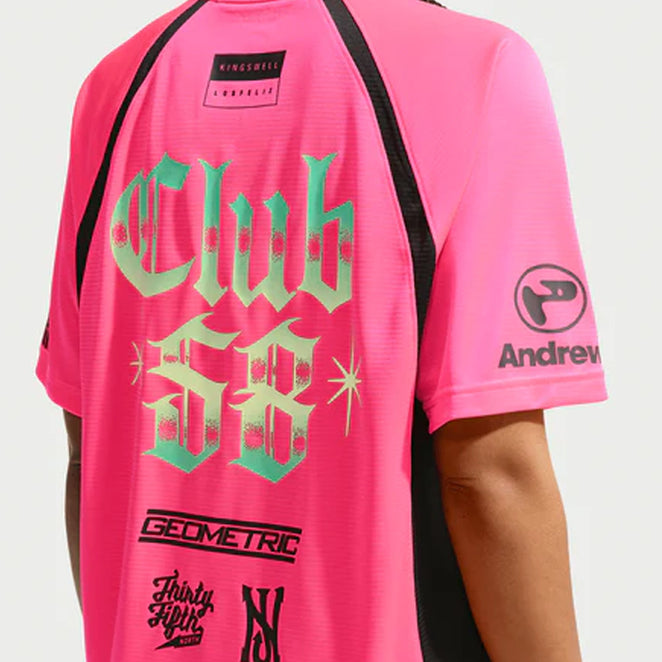 Nike SB Club 58 Hyper Pink Skate Jersey