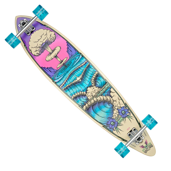 Globe Footwear Noosa Wave Machine Longboard Complete Skateboard