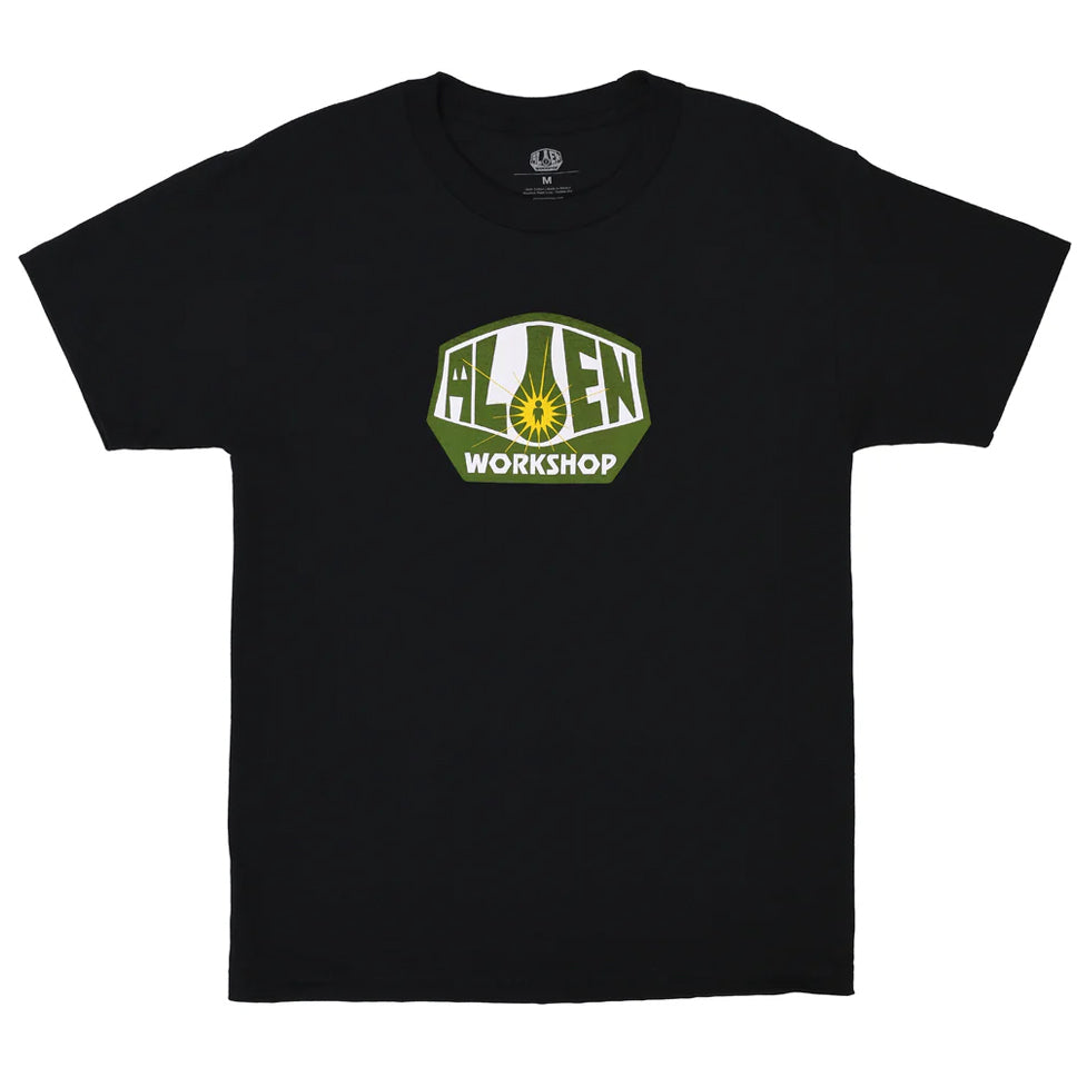Alien Workshop OG Logo Black T Shirt — Skatepark of Tampa