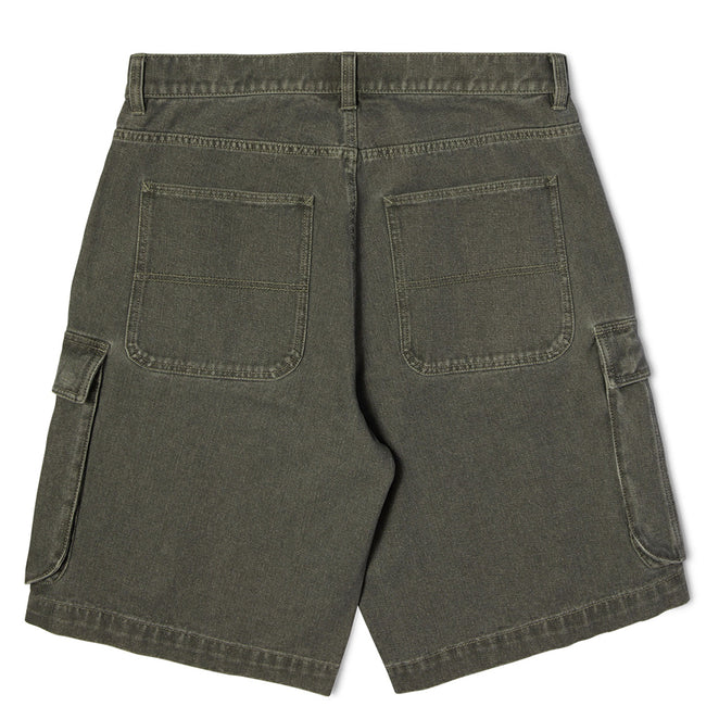 HUF Oval Denim Cargo Frost Grey Shorts