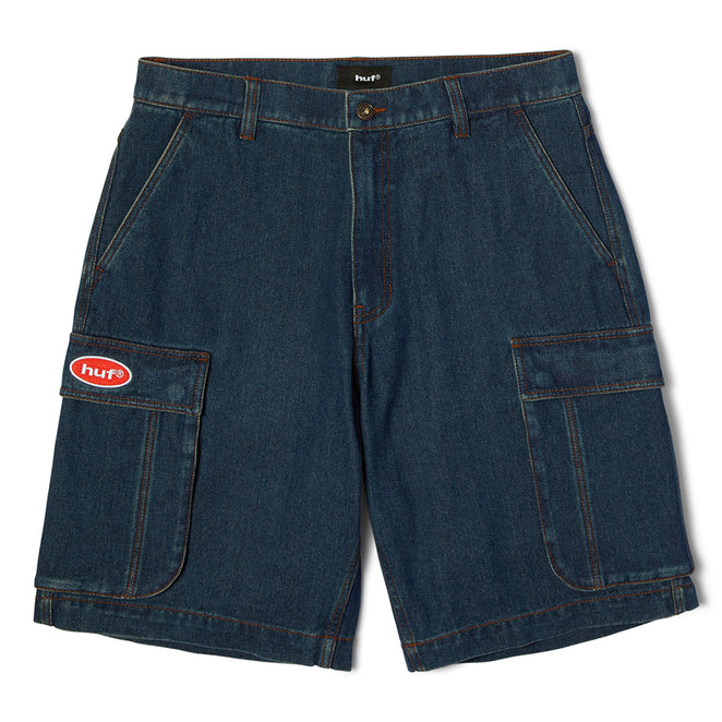 HUF Oval Denim Cargo Shorts