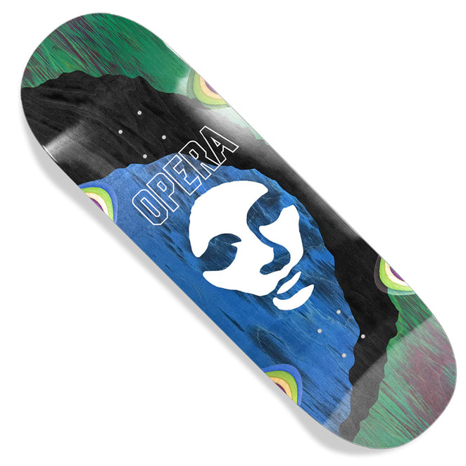 Opera Blue Green Triple Torn Big Mask EX7 Deck