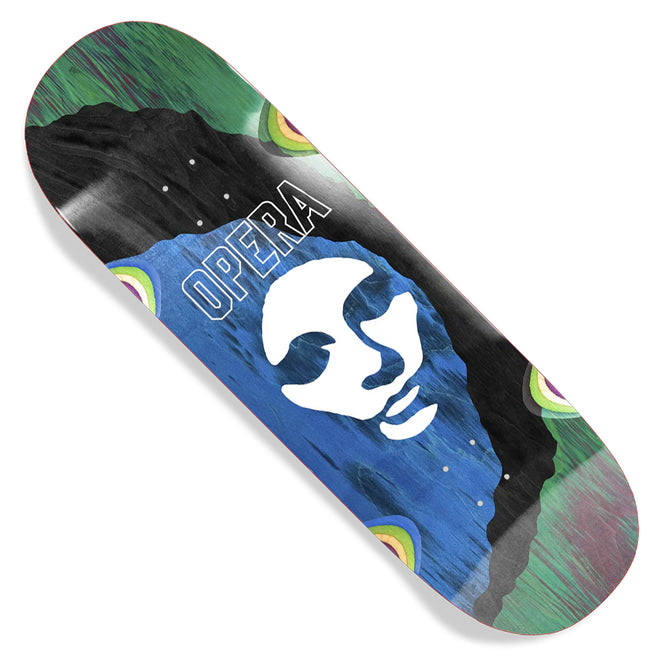 Opera Blue Green Triple Torn Big Mask EX7 Deck