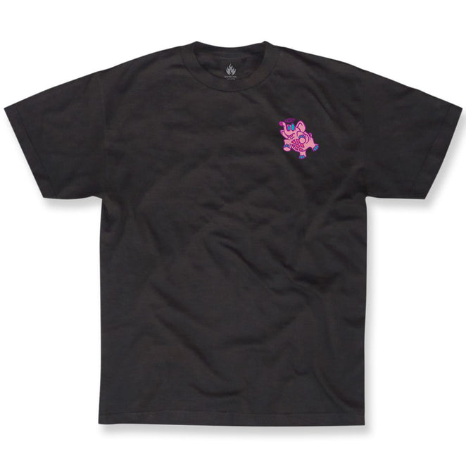 Black Label Pink Elephant T Shirt