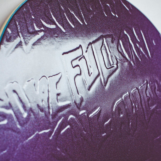 Fucking Awesome Phantom Purple Embossed Deck