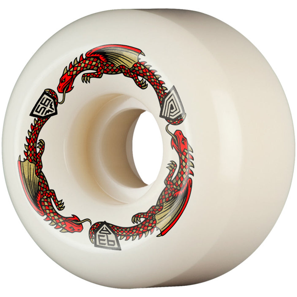 Powell Peralta Dragon Formula Red 93A V6 Wheels — Skatepark of Tampa