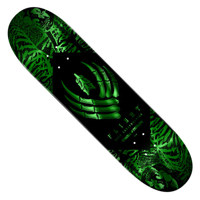 Powell Peralta Skeleton Green Foil Flight Deck