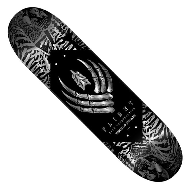 Powell Peralta Skeleton Silver Foil Flight Deck