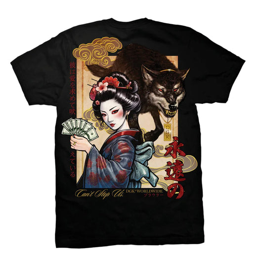 DGK Prowler Black T Shirt