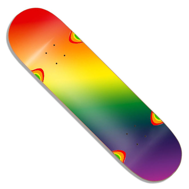 Hardbody Rainbow Saber Wheel Wells Deck