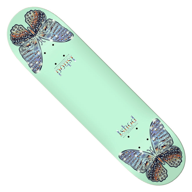 Real Ishod Wair Mariposa Mint Chrome Twin Tail Deck