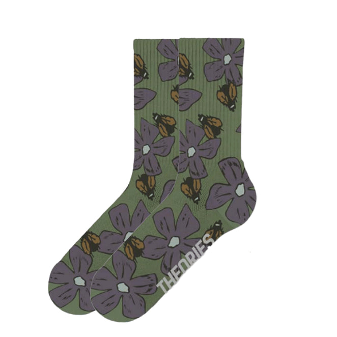 Theories Pollinate Crew Socks