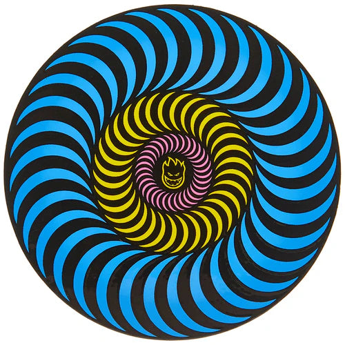 Tri-color Swirl Large Sticker