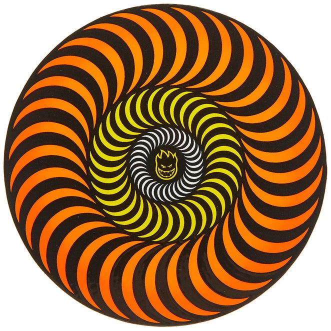 Tri-color Swirl Large Sticker