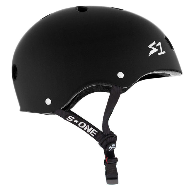 S One Mega Lifer Black Matte Helmet
