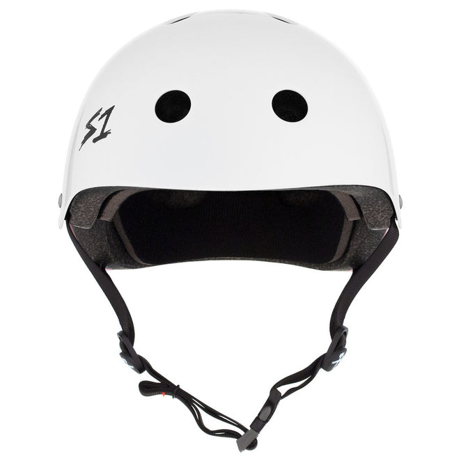 S One Mega Lifer White Gloss Helmet