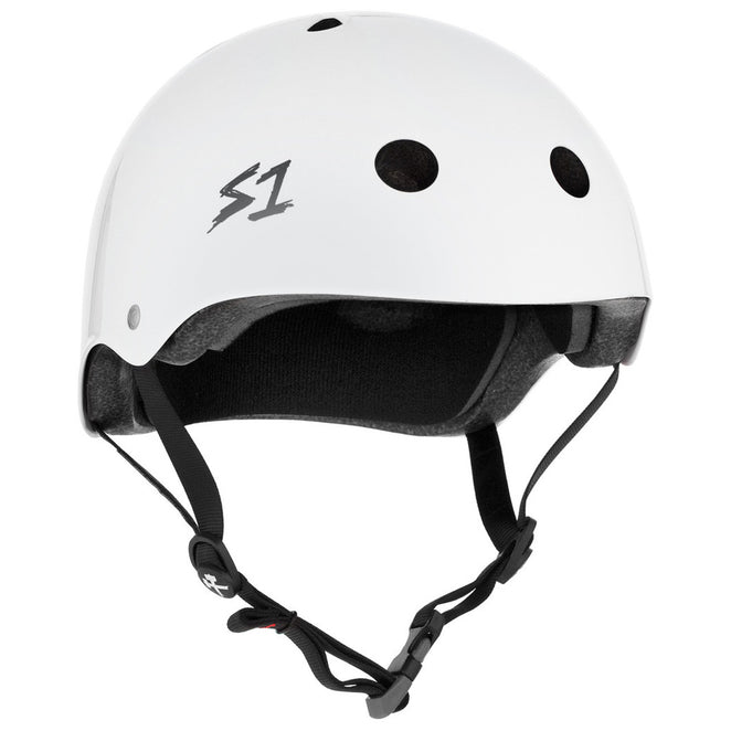 S One Mega Lifer White Gloss Helmet