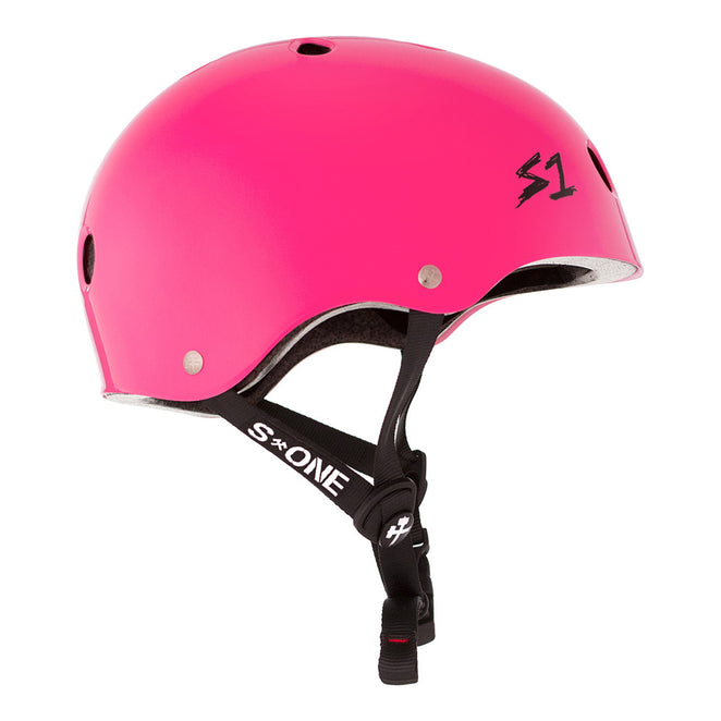 S One Lifer Hot Pink Gloss Helmet