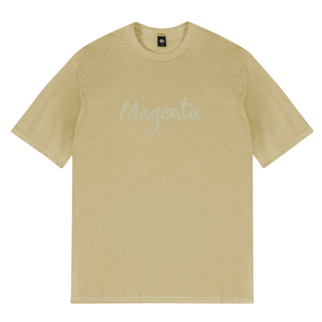 Magenta Script T Shirt