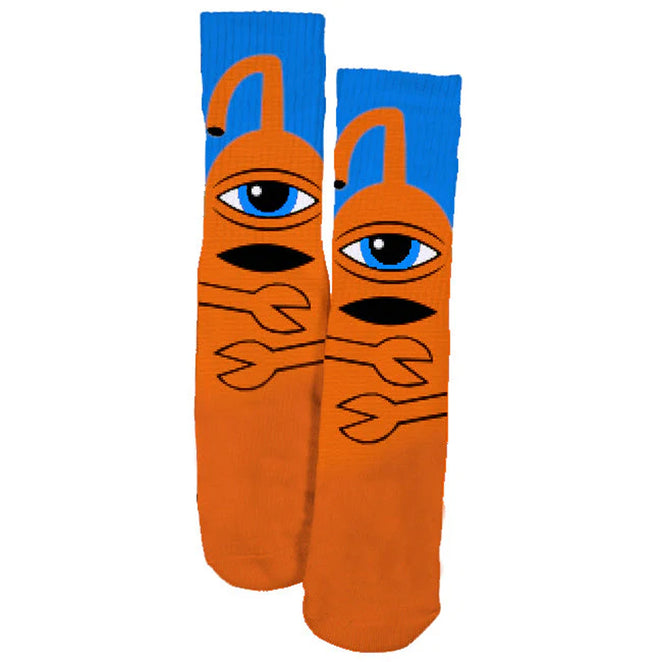 Toy Machine Sect Hug Orange Socks