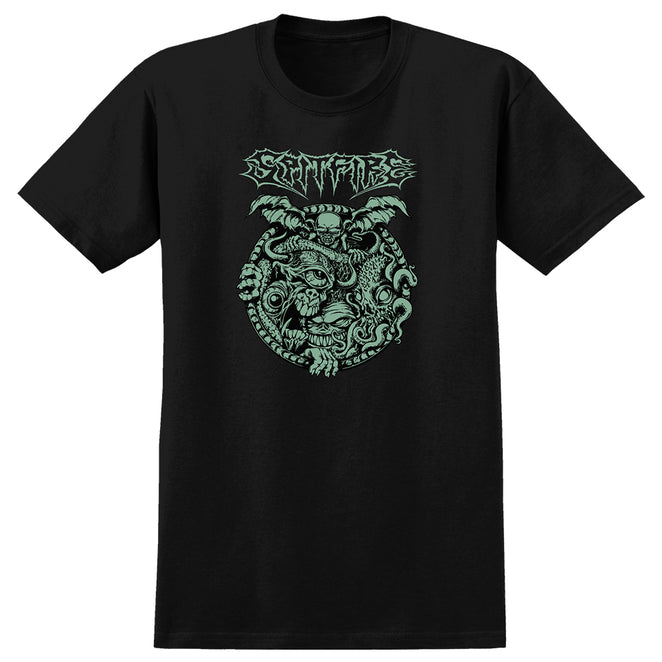 Spitfire Demon Gate Glow in The Dark T Shirt