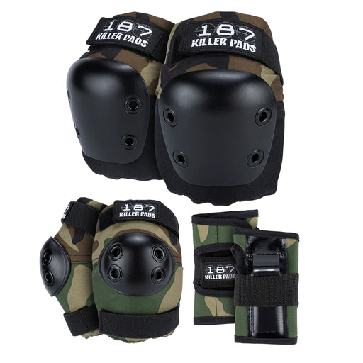 187 Killer Pads Camo Six Pack Pad Set