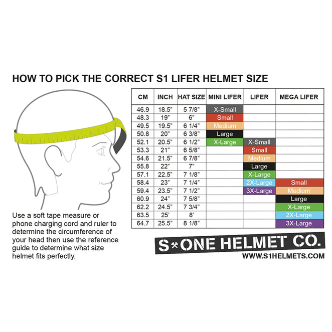 S One Mega Lifer Black Matte Helmet