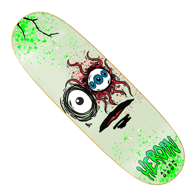 Heroin Skateboards Space Egg 3 Shaped Deck