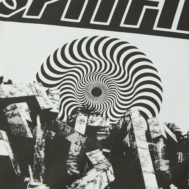HUF Spitfire Burn Heavyweight T Shirt